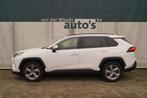 Toyota RAV4 2.0 VVT-iE Automaat Style -LEER-NAVI-CAM-TREKHAA, Gebruikt, Euro 6, 4 cilinders, Wit