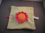 bloem doekje groen roze oranje velours rammel knisper in, Ophalen of Verzenden, Zo goed als nieuw, Overige typen