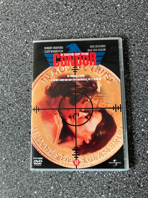 Three Days of the Condor (1975) Robert Redford, Cd's en Dvd's, Dvd's | Thrillers en Misdaad, Vanaf 12 jaar, Ophalen of Verzenden