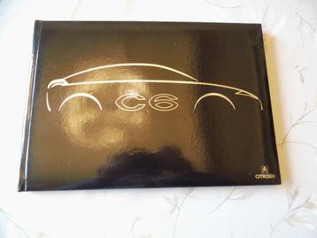 Citroen C6 exclusieve brochure / pers info / 2005 beschikbaar voor biedingen