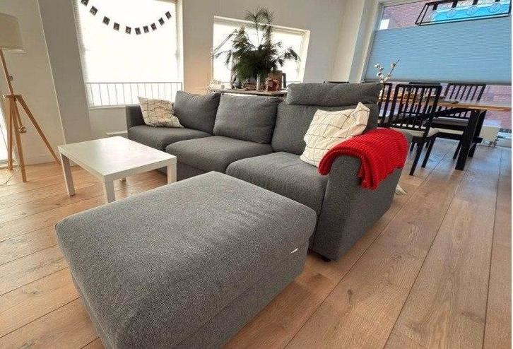 IKEA VIMLE 3-zits slaapbank, Huis en Inrichting, Banken | Bankstellen, Zo goed als nieuw, Rechte bank, Driepersoons, 200 tot 250 cm