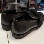 Tango zwarte loafers met suede strik edgy glanzend 38 49967, Tango, Schoenen met lage hakken, Verzenden, .