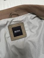 Hugo Boss jas heren suède leer maat 54 groen, Kleding | Heren, Maat 52/54 (L), Verzenden, Hugo Boss, Gedragen