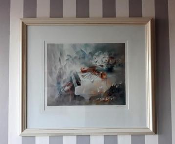 litho Like a Song van Willem Haenraets beschikbaar voor biedingen