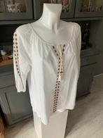 Mooie wijde hippie boho top van Broadway maat S, Maat 38/40 (M), Douwenmaat 8-3 Meppel, Info@again.nu, Wit