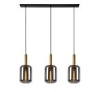 Lucide Joanet hanglamp 3x E27, Huis en Inrichting, Lampen | Hanglampen, Ophalen, Gebruikt, Glas, Minder dan 50 cm