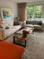 Nockeby bank 2+3 zits + hoezen & voetenbank, Huis en Inrichting, Banken | Voetenbanken en Poefen, Ophalen, Gebruikt, 125 cm of meer