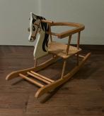 Klassiek houten HOBBELPAARD, Ophalen, Zo goed als nieuw, Overige typen