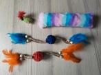 kattenspeelgoed | 4 stuks, Dieren en Toebehoren, Ophalen of Verzenden, Zo goed als nieuw, Overig speelgoed