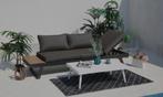 Intimo 2-in-1 loungebank, model Giardino, Ophalen, Nieuw, Aluminium