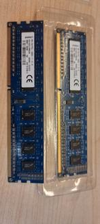 RAM geheugen 2x4Gb, Desktop, Ophalen of Verzenden, Zo goed als nieuw, DDR3