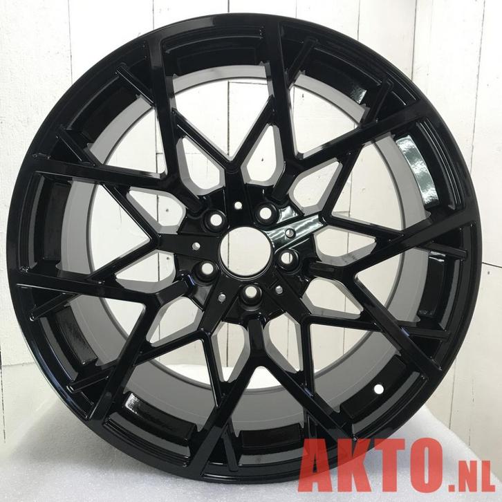20" BMW 5-Serie G30 Velgen Glossy Black, Auto-onderdelen, Banden en Velgen, Velg(en), Zomerbanden, 20 inch, Nieuw, Ophalen of Verzenden