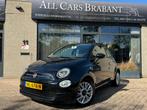 Fiat 500 0.9 TwinAir Turbo Popstar / automaat/ nap/ lm velge, Stof, Gebruikt, Euro 6, Zwart
