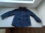 Blauwe rib blouse maat 80, Kinderen en Baby's, Babykleding | Maat 80, Ophalen of Verzenden, Zo goed als nieuw, Jongetje, Overhemdje of Bloesje