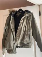 Tommy Hilfiger jack army green mt 176, Ophalen of Verzenden, Gebruikt, Jongen, Jas