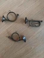 3 Koperen hangers, Ophalen, Koper