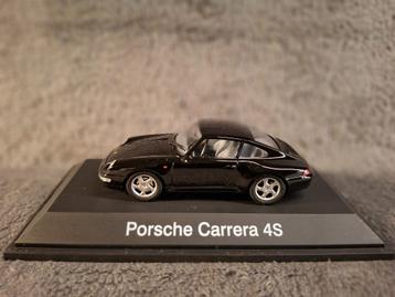 Porsche Carrera 4S 1:43 - 1993 - Black beschikbaar voor biedingen