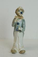 4 Stuks Porseleinen clowns beeldjes., Verzamelen, Beelden en Beeldjes, Ophalen of Verzenden, Zo goed als nieuw, Mens