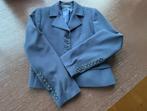 Blauw Leon jasje mt 36 XS S kort colbertje met veel knoopjes, Blauw, Leon, Ophalen of Verzenden, Zo goed als nieuw