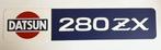 DASTUN 280ZX  V2    kentekenplaat, Ophalen of Verzenden, Zo goed als nieuw, Auto's