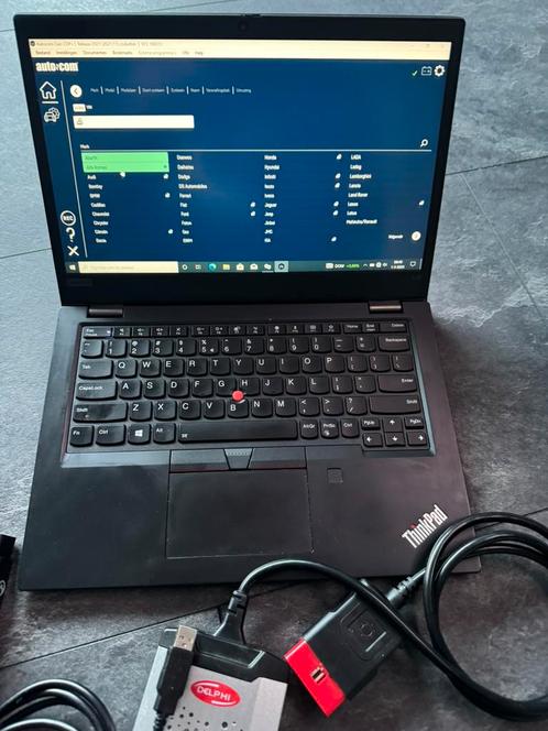 Laptop autocom  vag en autodata, Auto diversen, Autogereedschap, Zo goed als nieuw, Ophalen of Verzenden