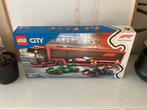 Lego City - 60445 - F1 truck, Ophalen of Verzenden, Nieuw, Complete set, Lego
