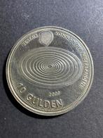 Zilveren 10 Gulden Millenniummunt Beatrix, Koningin Beatrix, Zilver, Ophalen of Verzenden, Losse munt