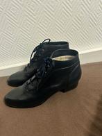 Leren Dames enkellaarsjes maat 39, Ophalen of Verzenden, Nieuw, Zwart