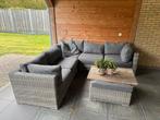 Mooie loungeset van wicker, 5 zitplaatsen, Gebruikt, Ophalen of Verzenden, Loungeset