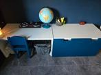 2 stuva/smastad banken met lade, Ophalen, Zo goed als nieuw, Tafel