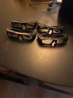 4 Sony 3D Brillen - Werkend!, Ophalen of Verzenden, Gebruikt, Sony