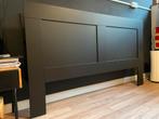 Ikea Brimnes hoofdeinde 160cm zwart, Huis en Inrichting, Slaapkamer | Bedden, Gebruikt, Zwart, Ophalen