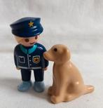 Playmobil 123 politie agent met hond 70408, Ophalen of Verzenden, Zo goed als nieuw