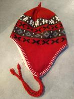 Warme muts met koordjes, Ophalen of Verzenden, Zo goed als nieuw, Jongen of Meisje, Muts