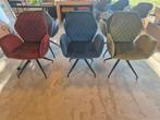 Velvet stoel, Ophalen, Nieuw, Blauw