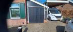 dubbele garagedeur, Doe-het-zelf en Verbouw, Deuren en Horren, Gebruikt, 120 cm of meer, Ophalen, Garagedeur