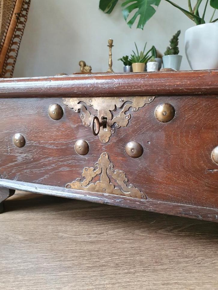 Koloniale compagnie documenten kist VOC Indonesie Indie, Antiek en Kunst, Kunst | Niet-Westerse kunst, Ophalen of Verzenden