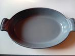 Vintage zwart Gietijzen ovale pan Ovenschaal nooit gebruikt, Ophalen of Verzenden, Gebruikt, Gietijzer, Pannenset