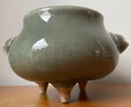 Chinese celadon tripod wierookbrander incense burner chinees, Verzenden