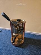 Ouderwetse Hevel Espresso Machine, Gebruikt, Espresso apparaat, Gemalen koffie, Ophalen of Verzenden