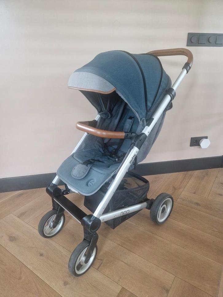 Mutsy Nexo Buggy - Grey Melange, Kinderen en Baby's, Kinderwagens en Combinaties, Gebruikt, Mutsy, Verstelbare duwstang, Ophalen