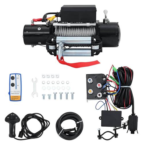 Elektrische lier 12V 5909KG afstandsbediening GRATIS BEZORGD, Auto diversen, Autogereedschap, Nieuw, Verzenden