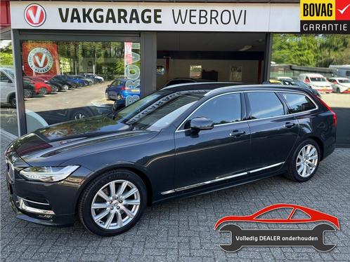 Volvo V90 2.0 T4 Inscription Luxury Dealer Onderhouden, Auto's, Volvo, Bedrijf, Te koop, V90, ABS, Achteruitrijcamera, Adaptive Cruise Control