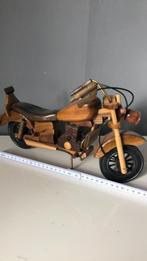 Houten motorfiets 35x25 cm let op details, Ophalen