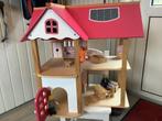 Houten poppenhuis, Kinderen en Baby's, Speelgoed | Houten speelgoed, Ophalen, Zo goed als nieuw, Meubelstuk of Keukentje