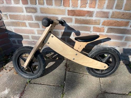 Houten loopfiets Bandits and Angels 2 in 1 frame, Kinderen en Baby's, Speelgoed | Buiten | Voertuigen en Loopfietsen, Zo goed als nieuw