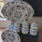 kleine kruiden voorraadpotjes, zwiebelmuster, Antiek en Kunst, Antiek | Keramiek en Aardewerk, Ophalen of Verzenden