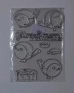 Clear stamps stempels kerst en vogels NIEUW, Hobby en Vrije tijd, Stempelen, Ophalen of Verzenden, Nieuw, Clearstamp