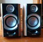 Sharp - boekenplank-speakers, Gebruikt, Minder dan 60 watt, Front, Rear of Stereo speakers, Ophalen