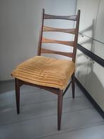 Vintage houten stoel, Huis en Inrichting, Stoelen, Ophalen, Bruin, Eén